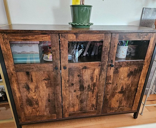 Vintage industrial sideboard - vintage,