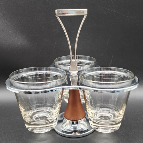 Vintage clear silver chrome - silver,