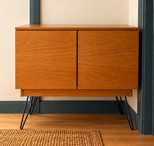 Mid century teak - teak, wood