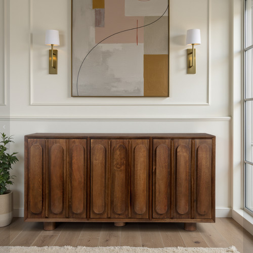 Nero sideboard dark solid - nero,