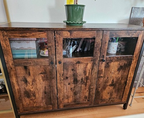 Vintage industrial sideboard - vintage,