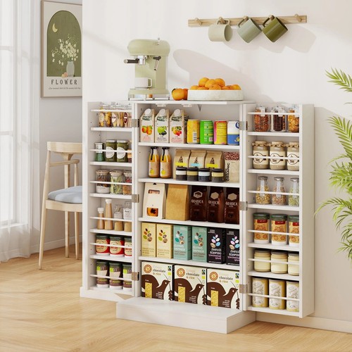 White kitchen cupboard wood - white,