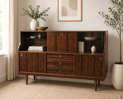 Mid century sideboard vintage - sideboard,