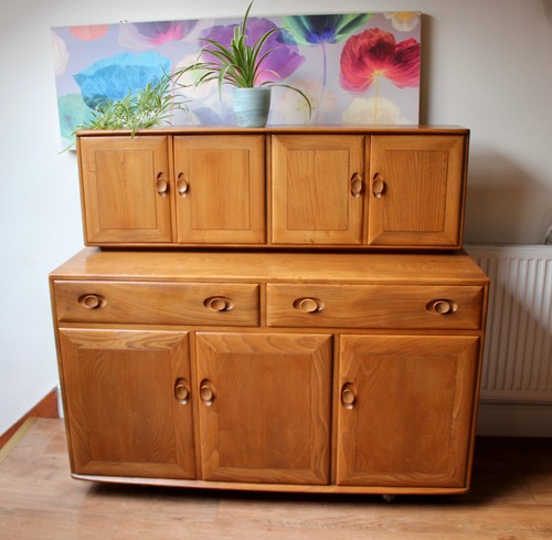 Vintage ercol elm 507b - elm,