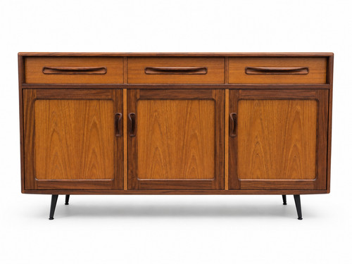Plan fresco mid - century, teak